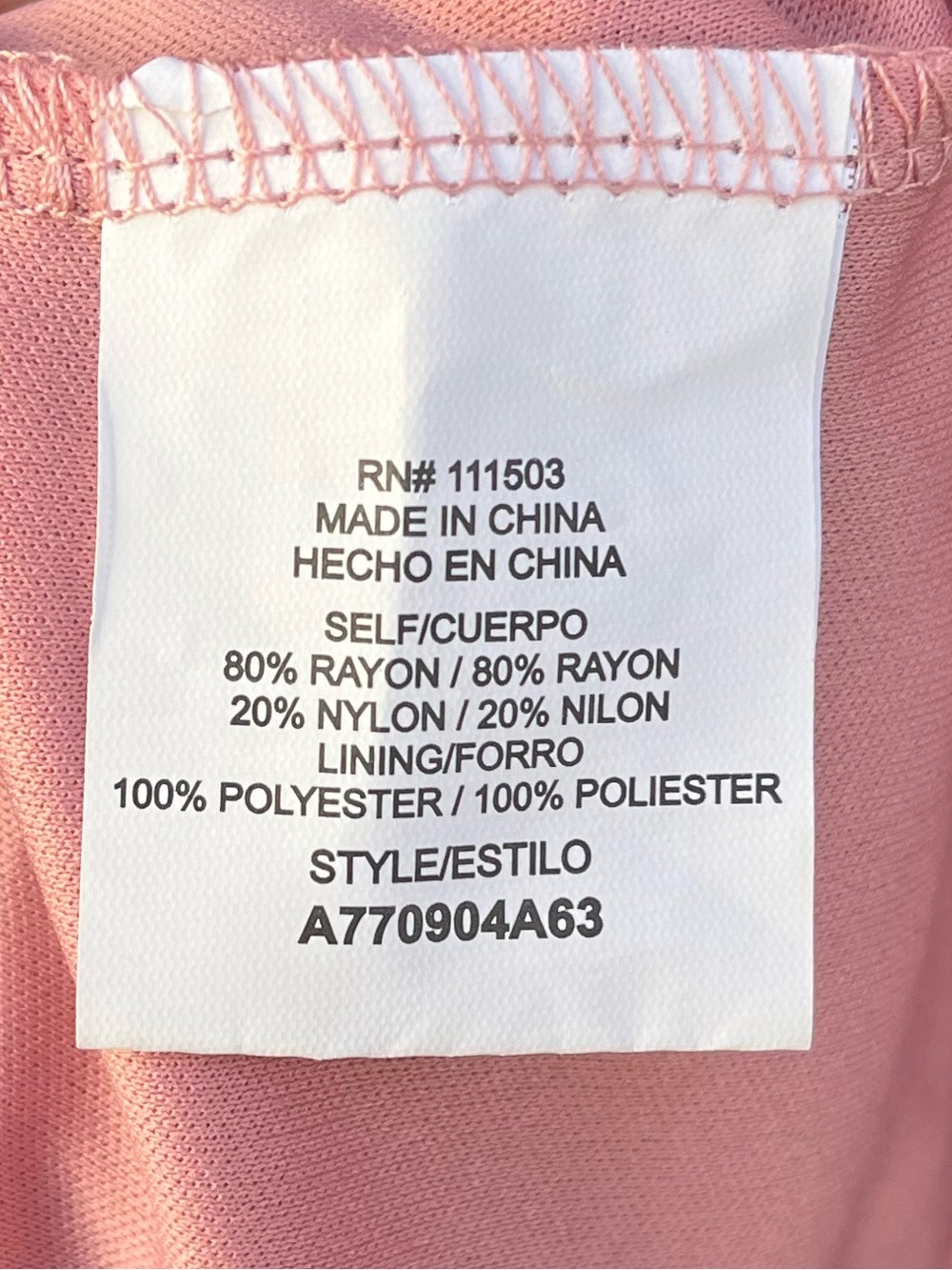 AS U WISH | Pink Floral Slip Mini Dress M - Picture 7 of 7